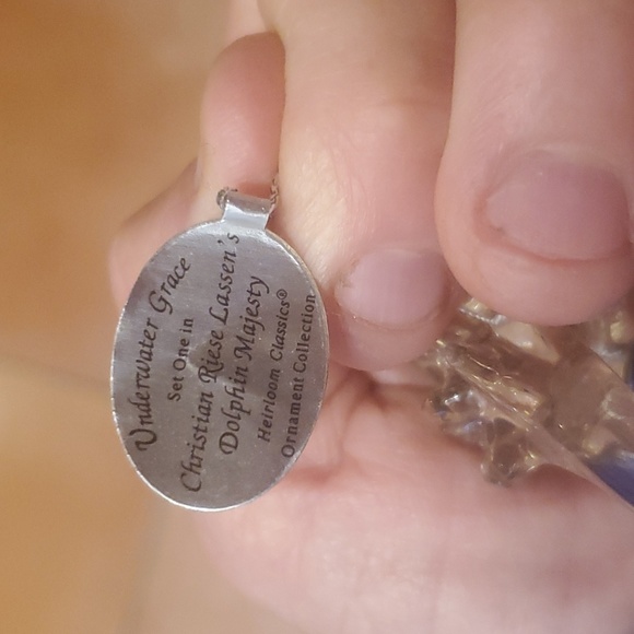 Vintage Christian Riese Lassen Dolphin Collectible Ornaments Spinners - Picture 5 of 7